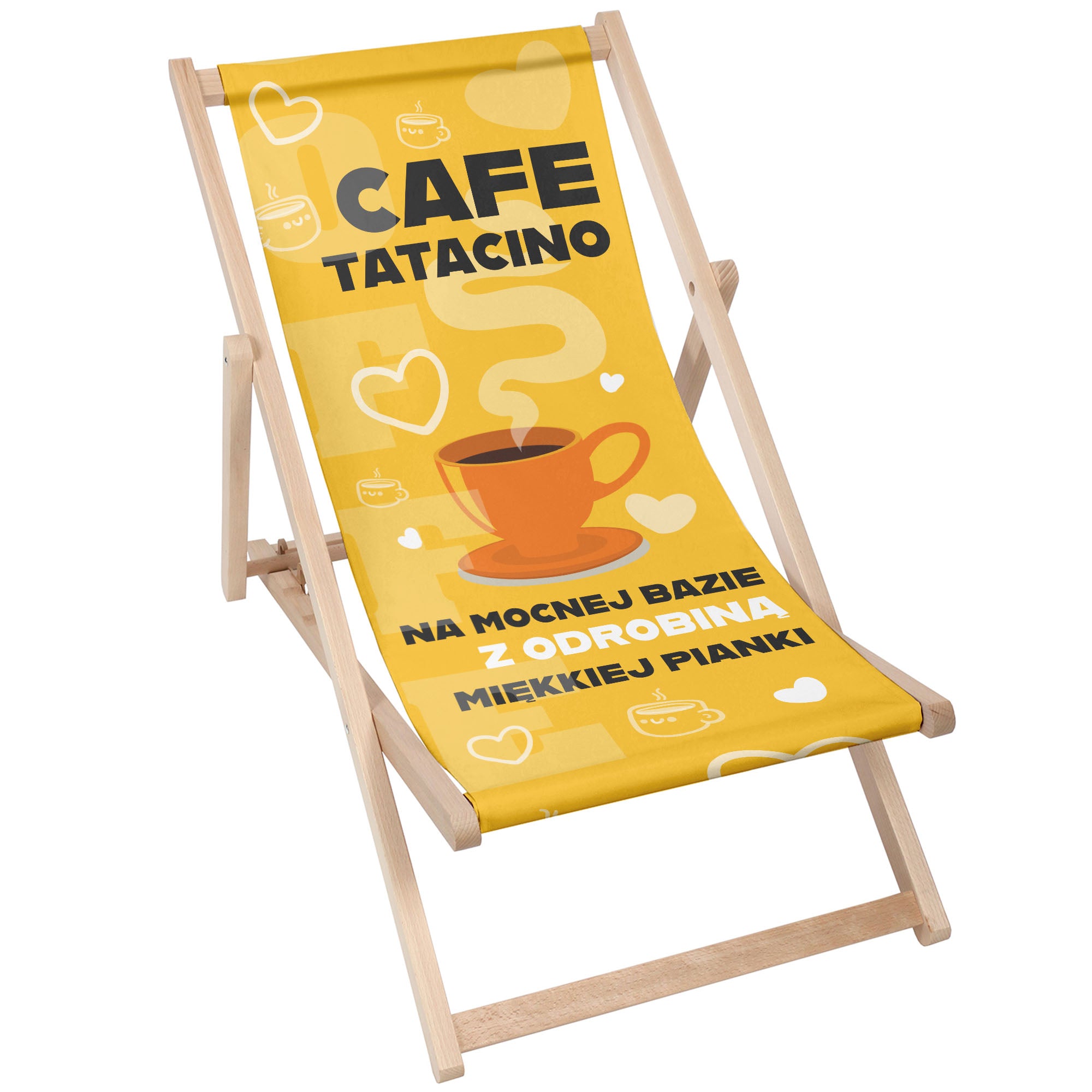 Wooden Deck Chair Dad Medal-Worthy