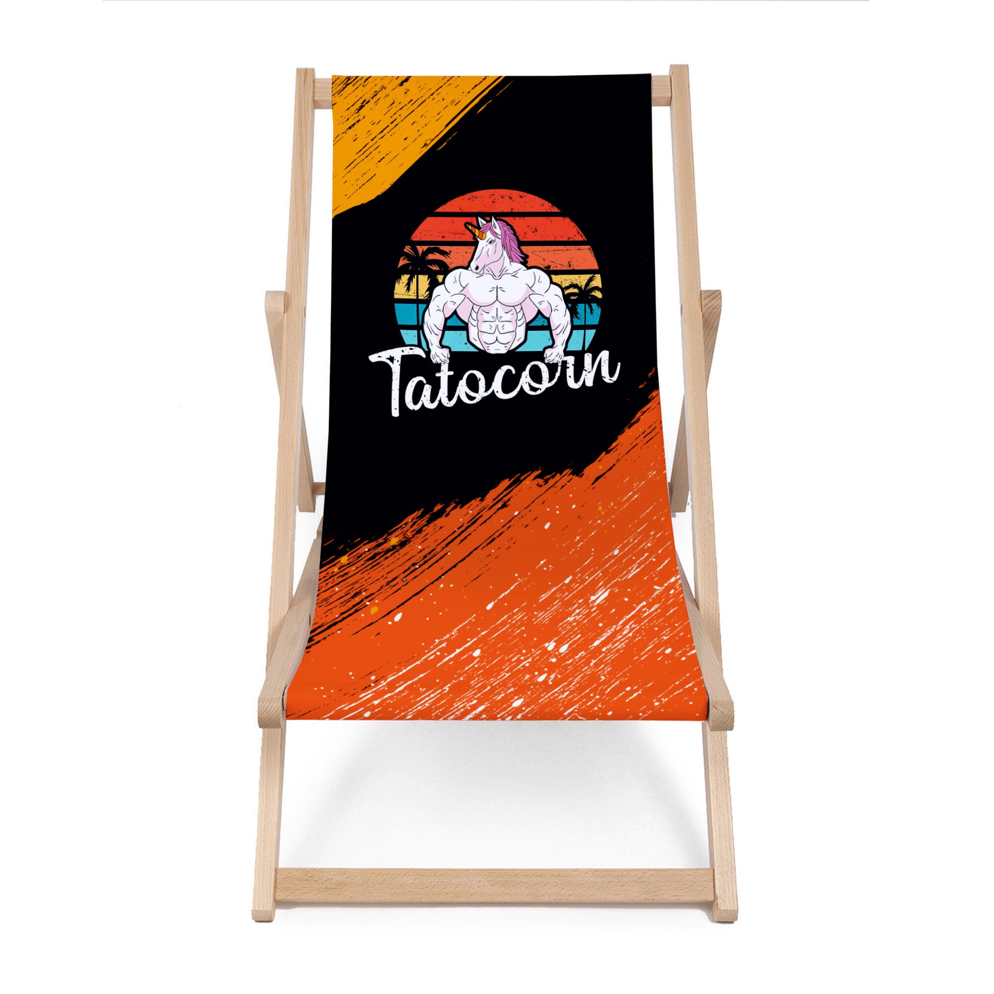 Leżak drewniany Happy Tatocorn