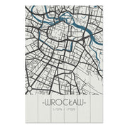 Obraz Wood Wrocław-40x60 cm