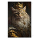 Obraz Wood Who is the King-20x30 cm