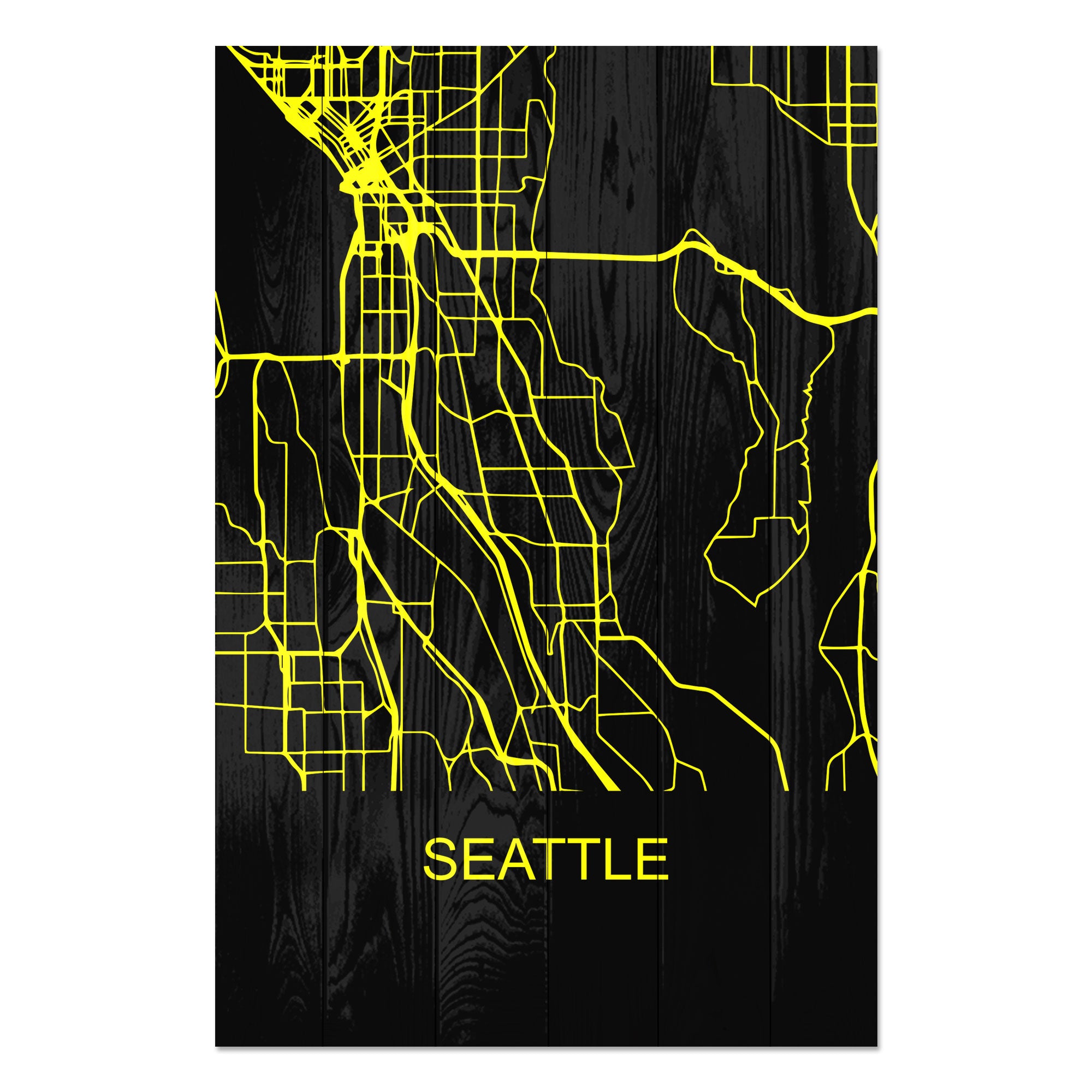 Obraz Wood Seattle-30x40 cm