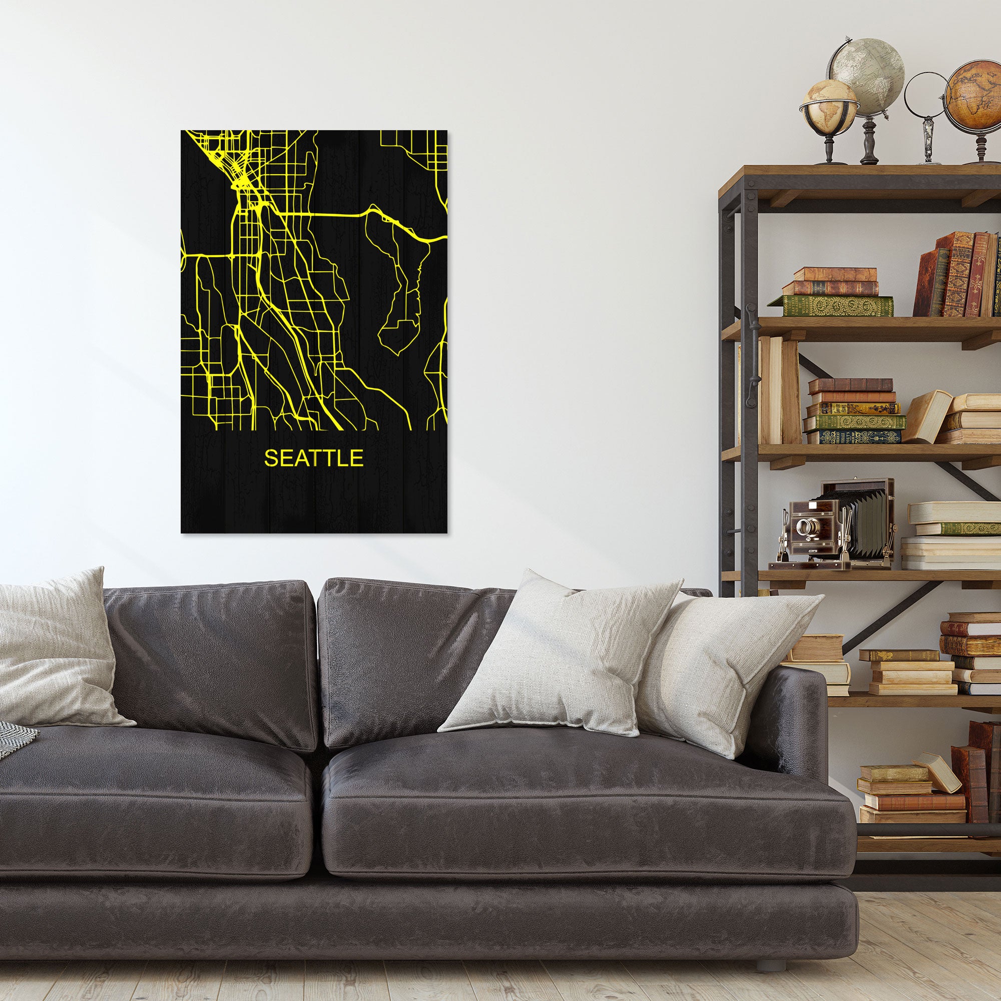 Obraz Wood Seattle-30x40 cm