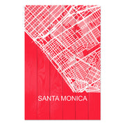 Bild Holz Santa Monica-30x40 cm