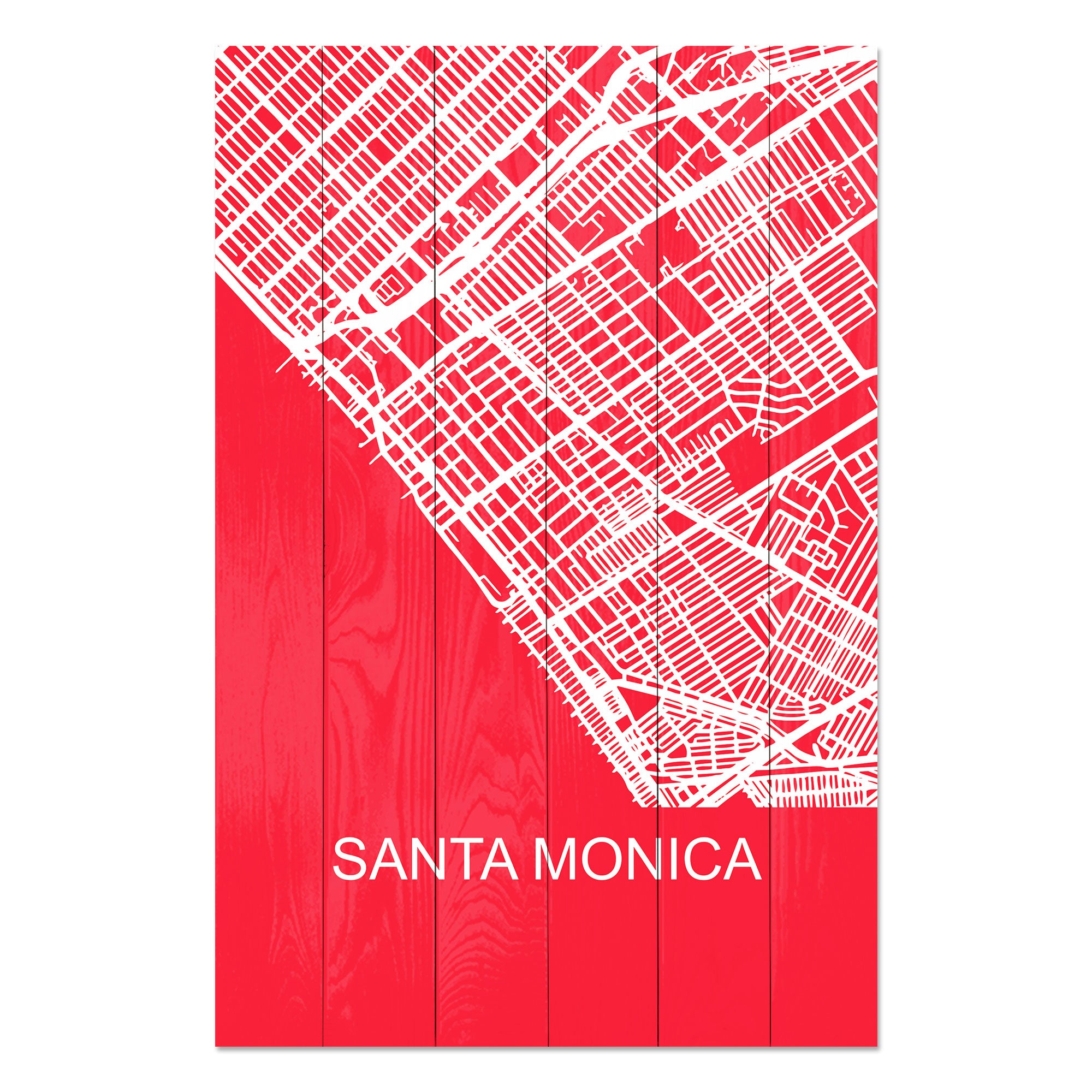 Obraz Wood Santa Monica-40x60 cm