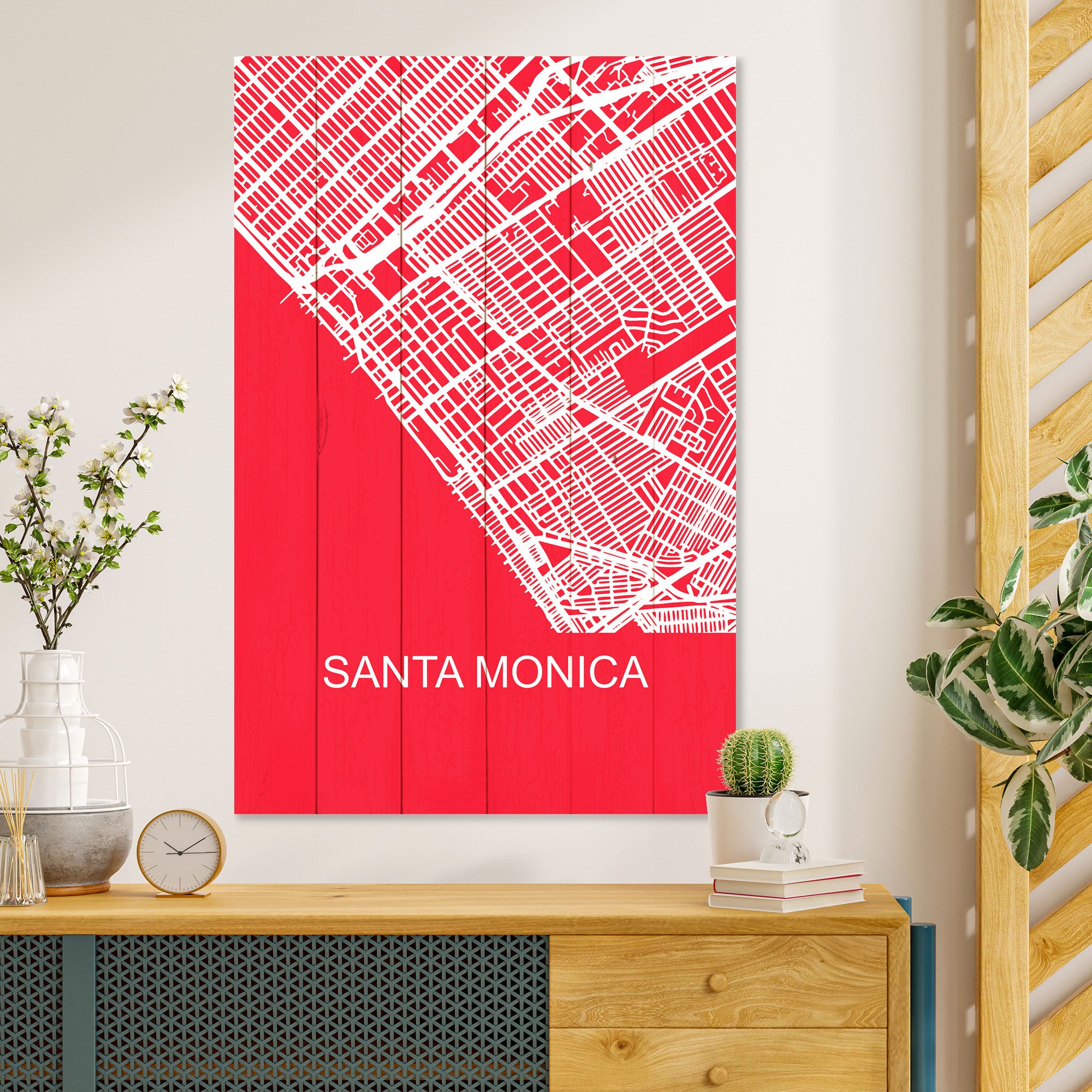 Obraz Wood Santa Monica-40x60 cm