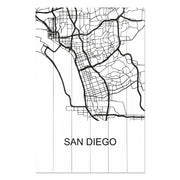 Wood Picture San Diego-50x70 cm