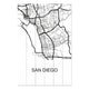 Bild Wood San Diego-50x70 cm