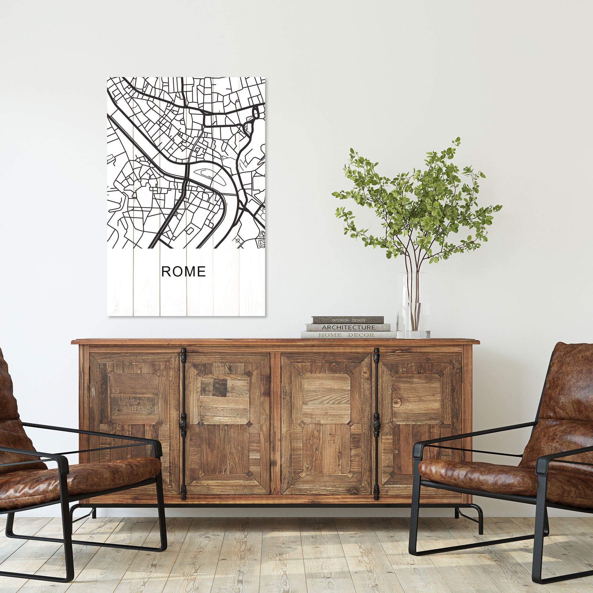Obraz Wood Rome-20x30 cm