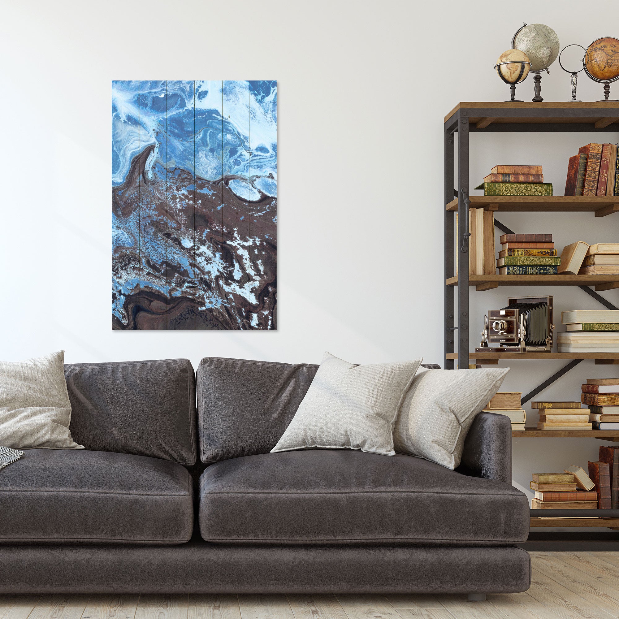 Wood Picture Water-30x40 cm