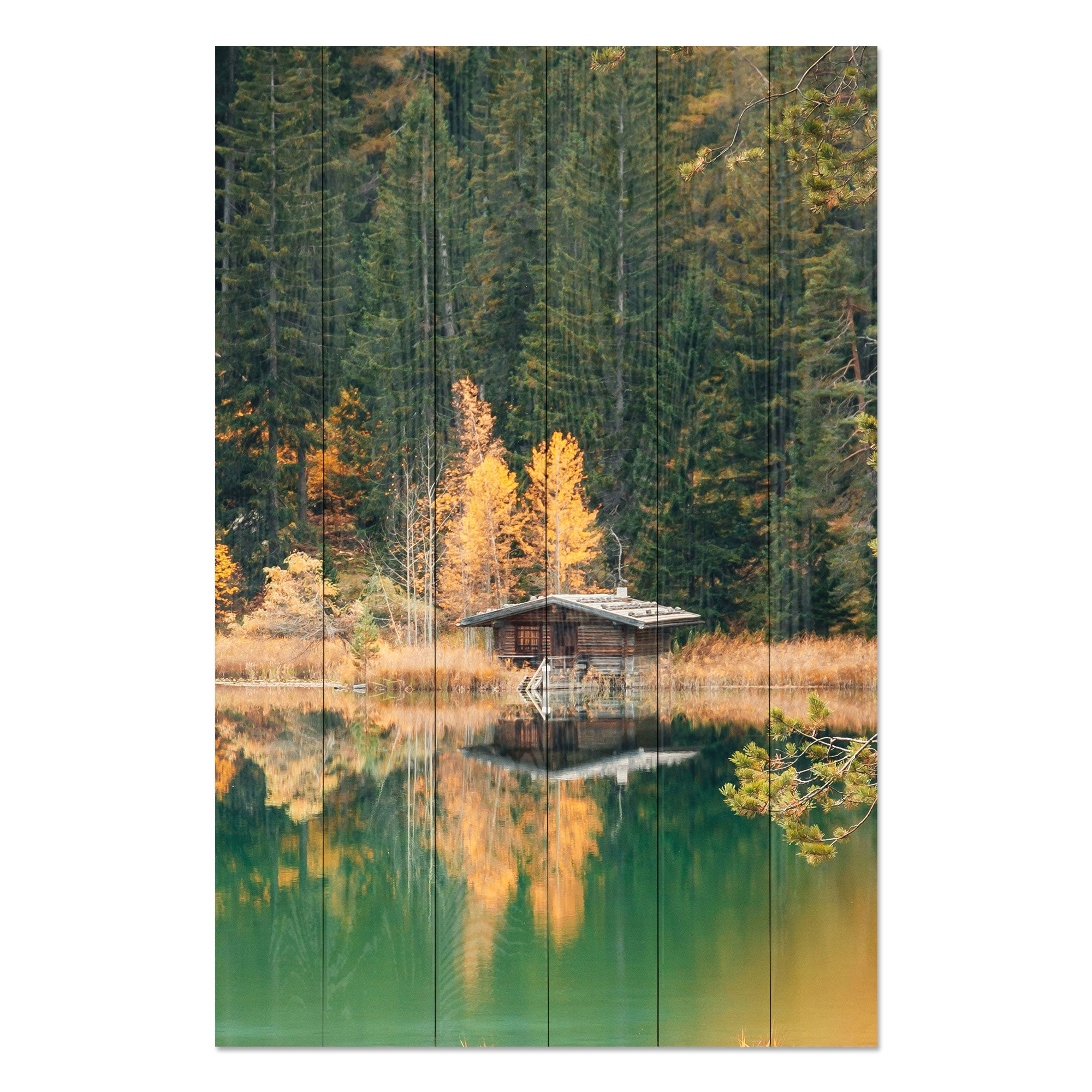 Obraz Wood Traper-50x70 cm