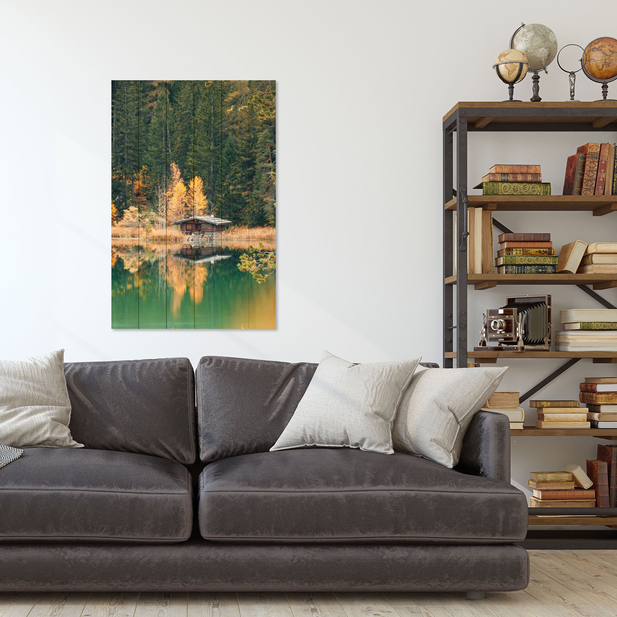 Obraz Wood Traper-50x70 cm
