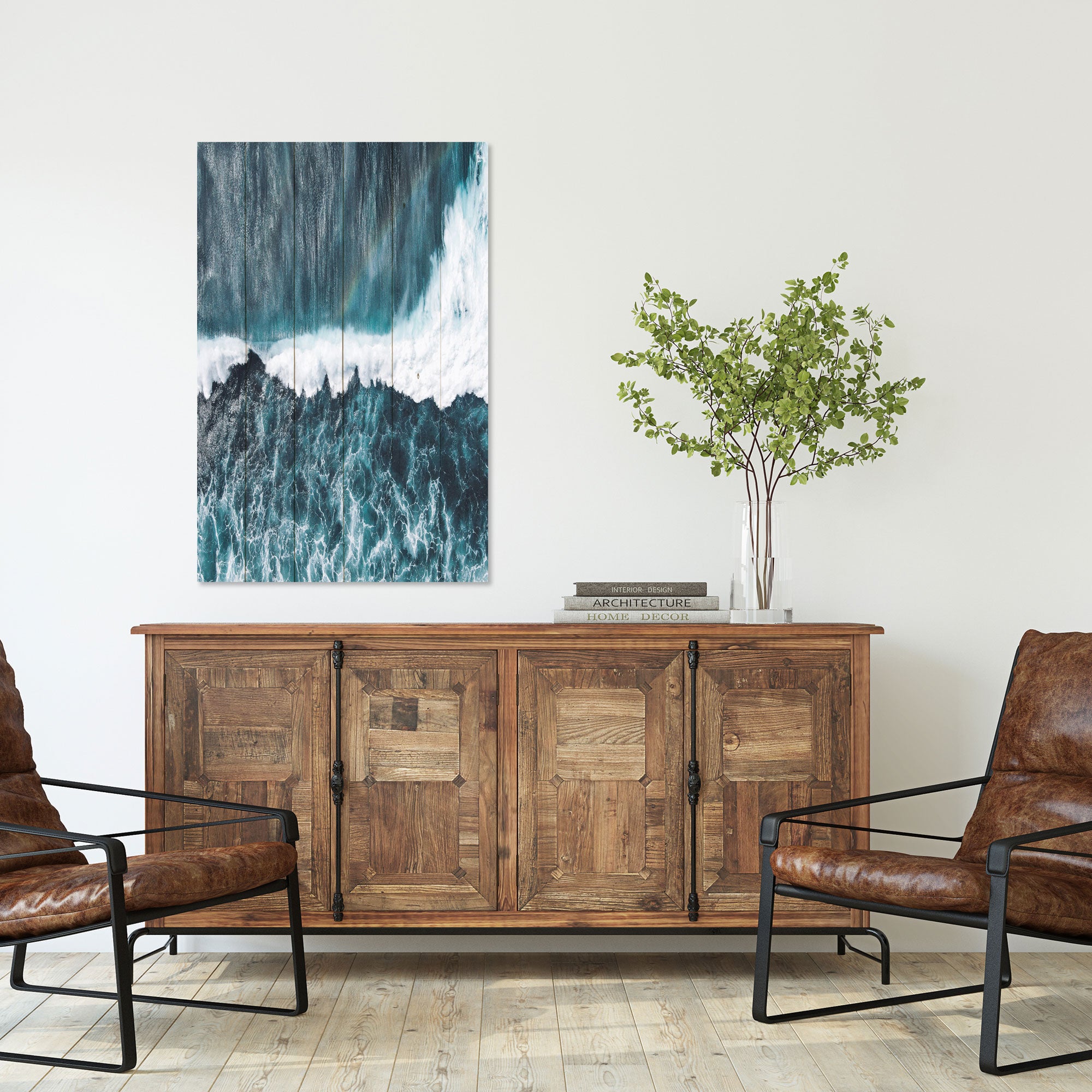 Obraz Wood Búrkové počasie