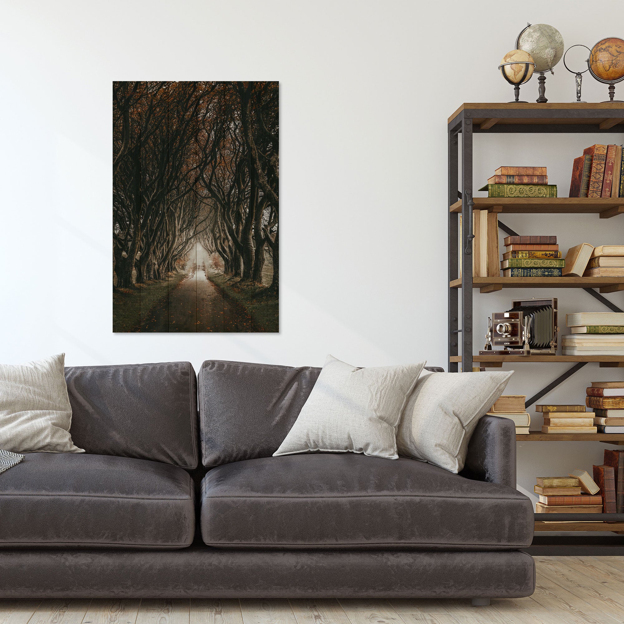 Obraz Wood Road among the Trees-40x60 cm