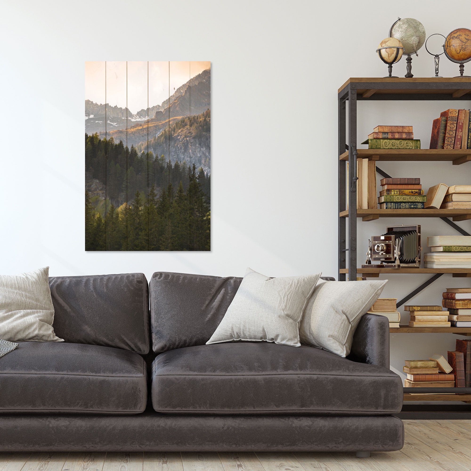 Obraz Wood Trees in the Mountains-40x60 cm