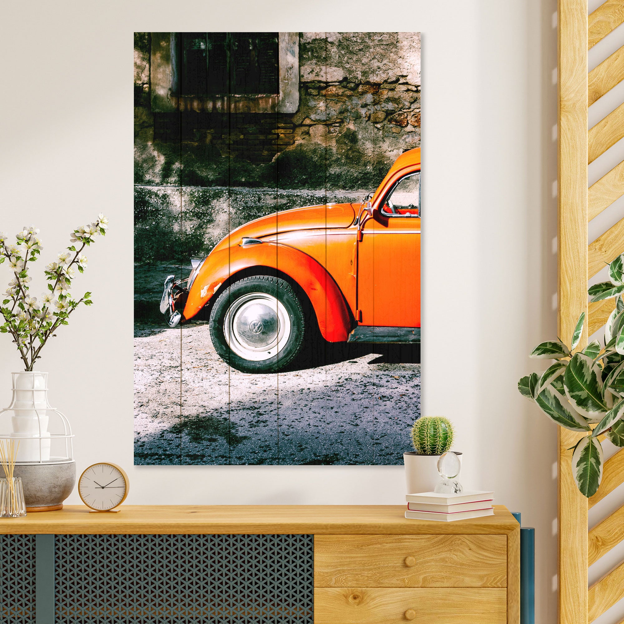 Obraz Wood Sienna Summer-50x70 cm