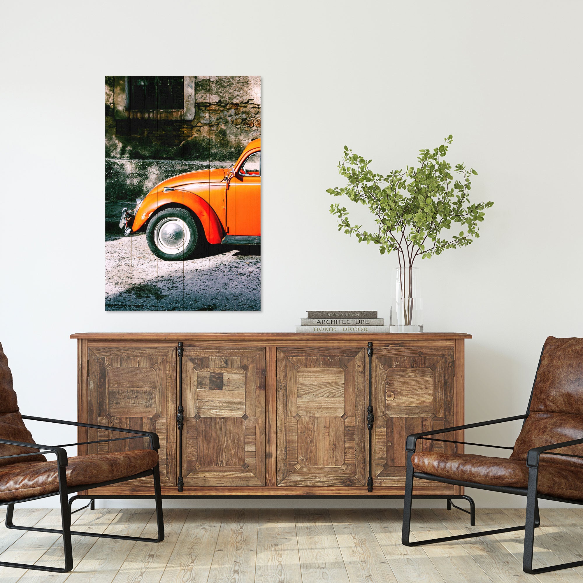 Obraz Wood Sienna Summer-50x70 cm