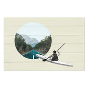 Obraz Wood Kayaking Road-30x40 cm
