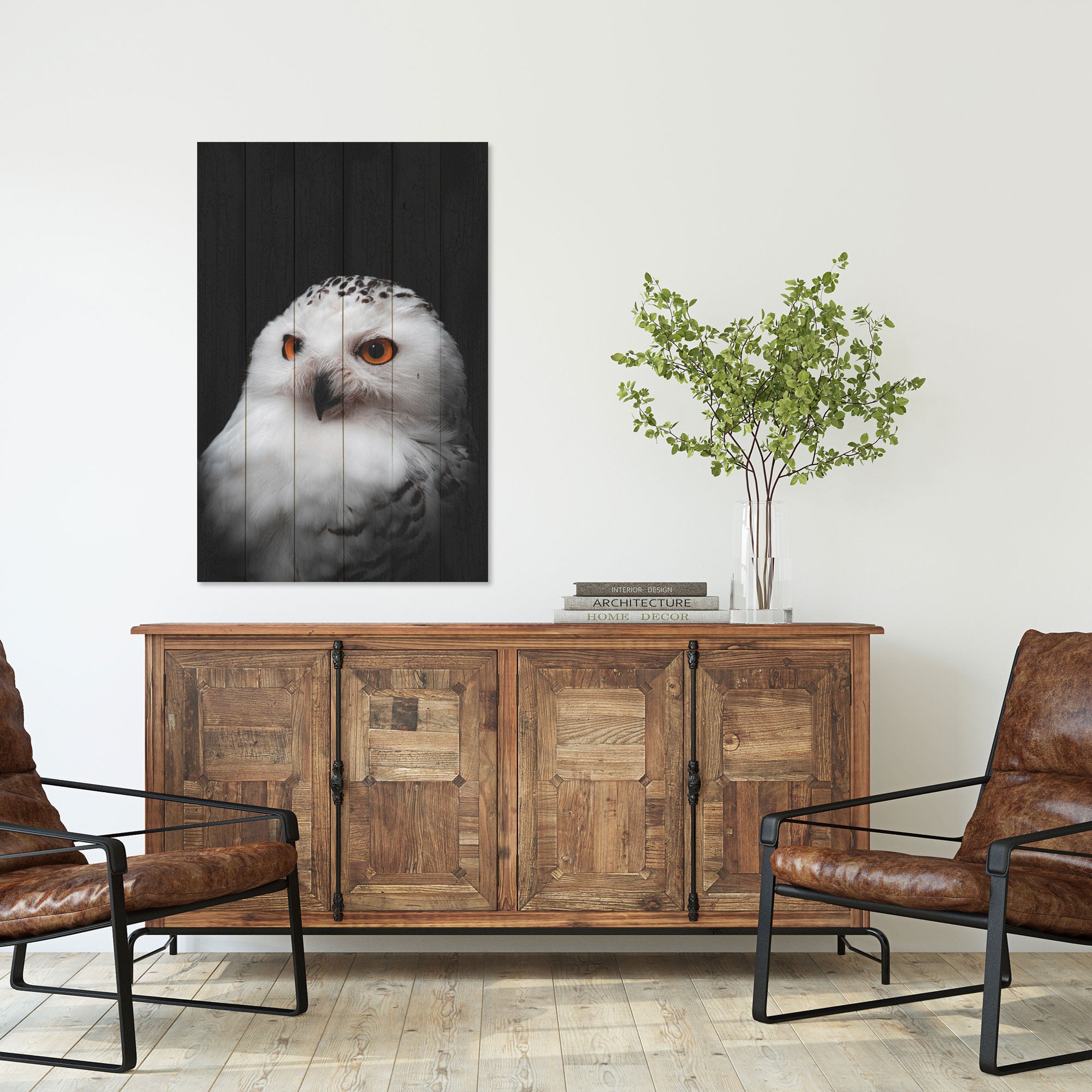 Obraz Wood Owl Portrait-40x60 cm