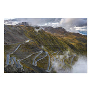 Obraz Wood Passo Dello Stelvio-20x30 cm