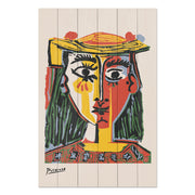 Obraz Wood  Picasso Abstract 1-30x40 cm