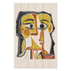 Bild Wood Picasso Abstrakt 2-20x30 cm