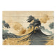 Obraz Wood Rough Waves