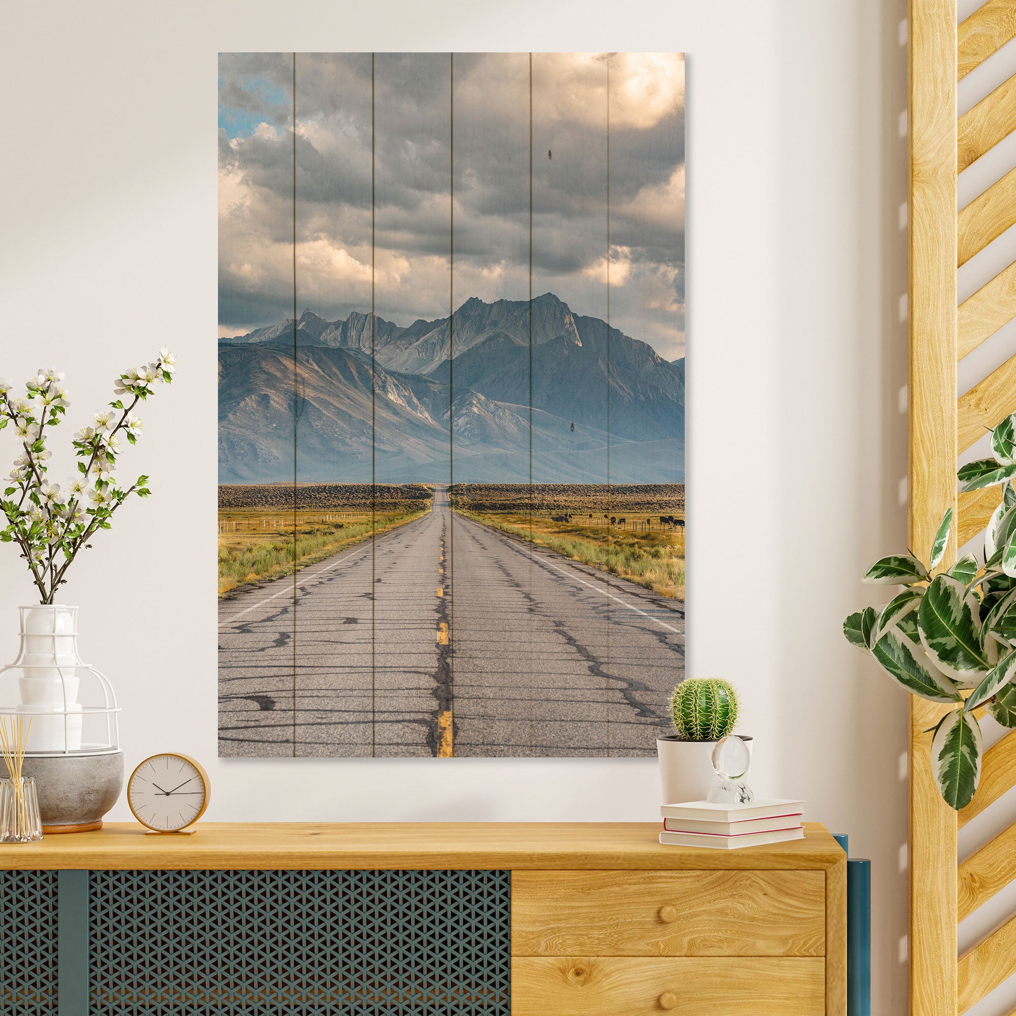 Obraz Wood Long Road