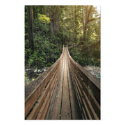 Obraz Wood Lesný most-50x70 cm