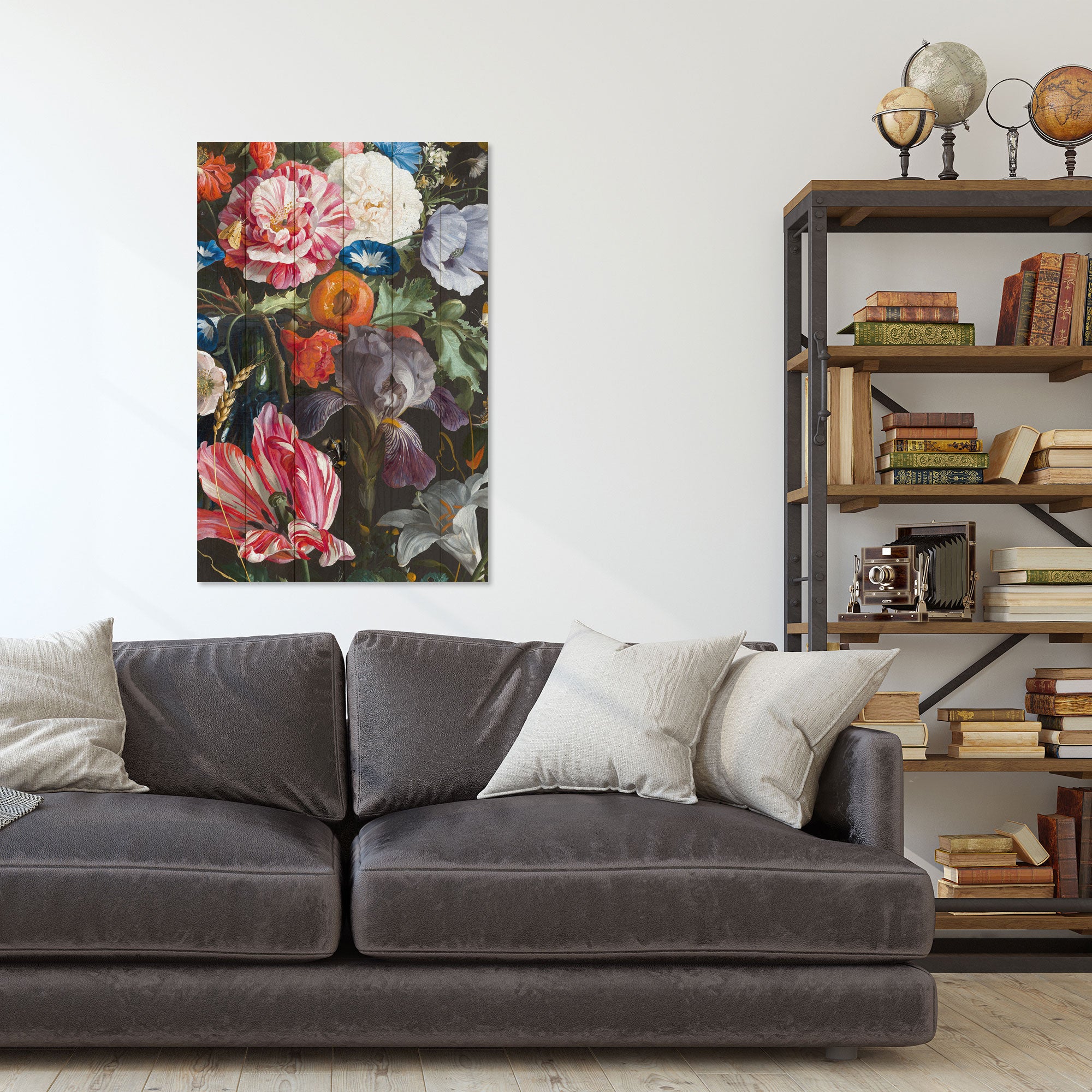 Bild Wood Flower Painting-60x90 cm