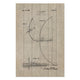 Wood Picture Old Fashioned Bow-40x60 cm