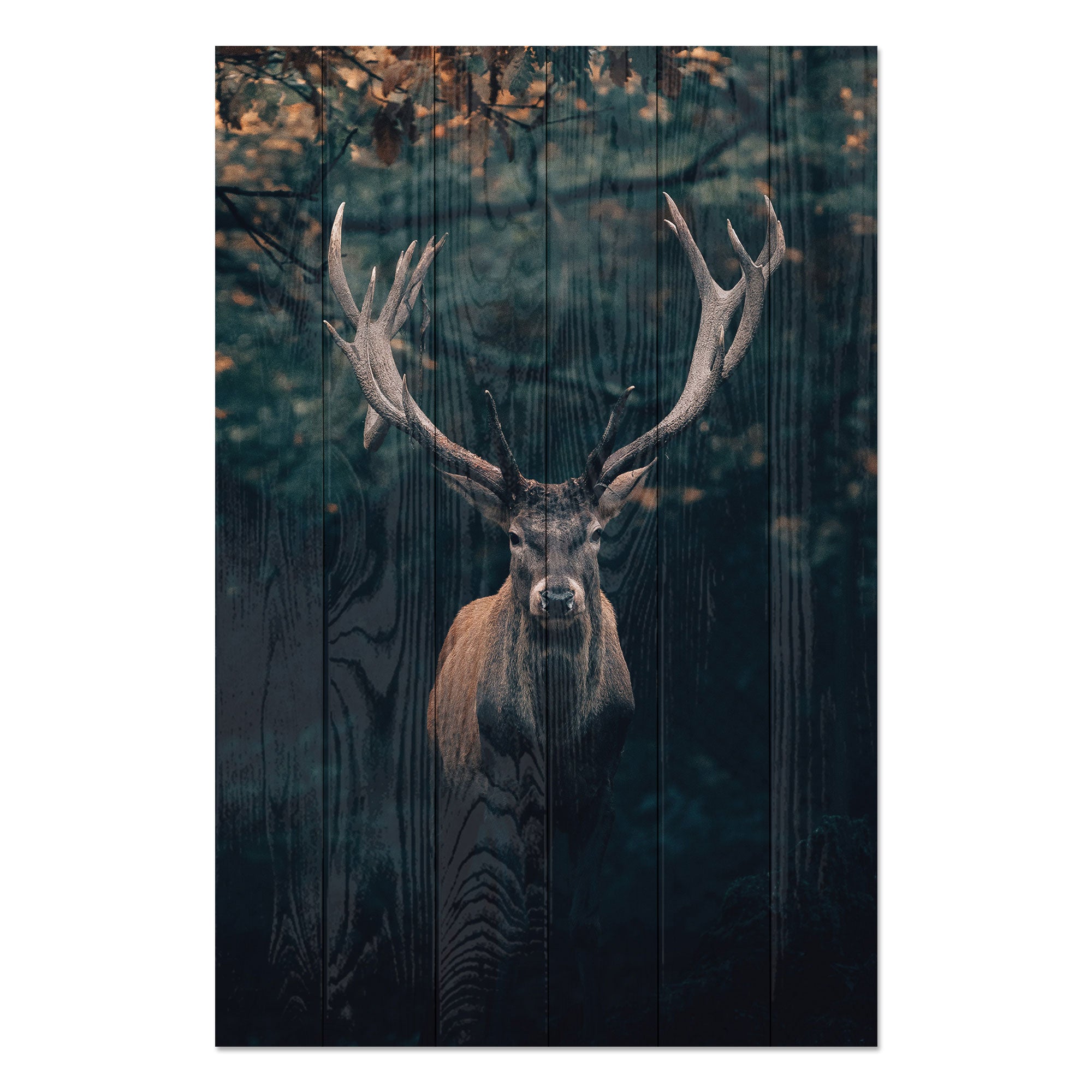 Obraz Wood Deer-40x60 cm
