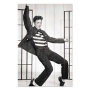 Obraz Wood Elvis Dance