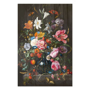 Obraz Wood Colorful Bouquet-60x90 cm