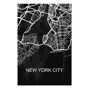 Obraz Wood New York City-40x60 cm