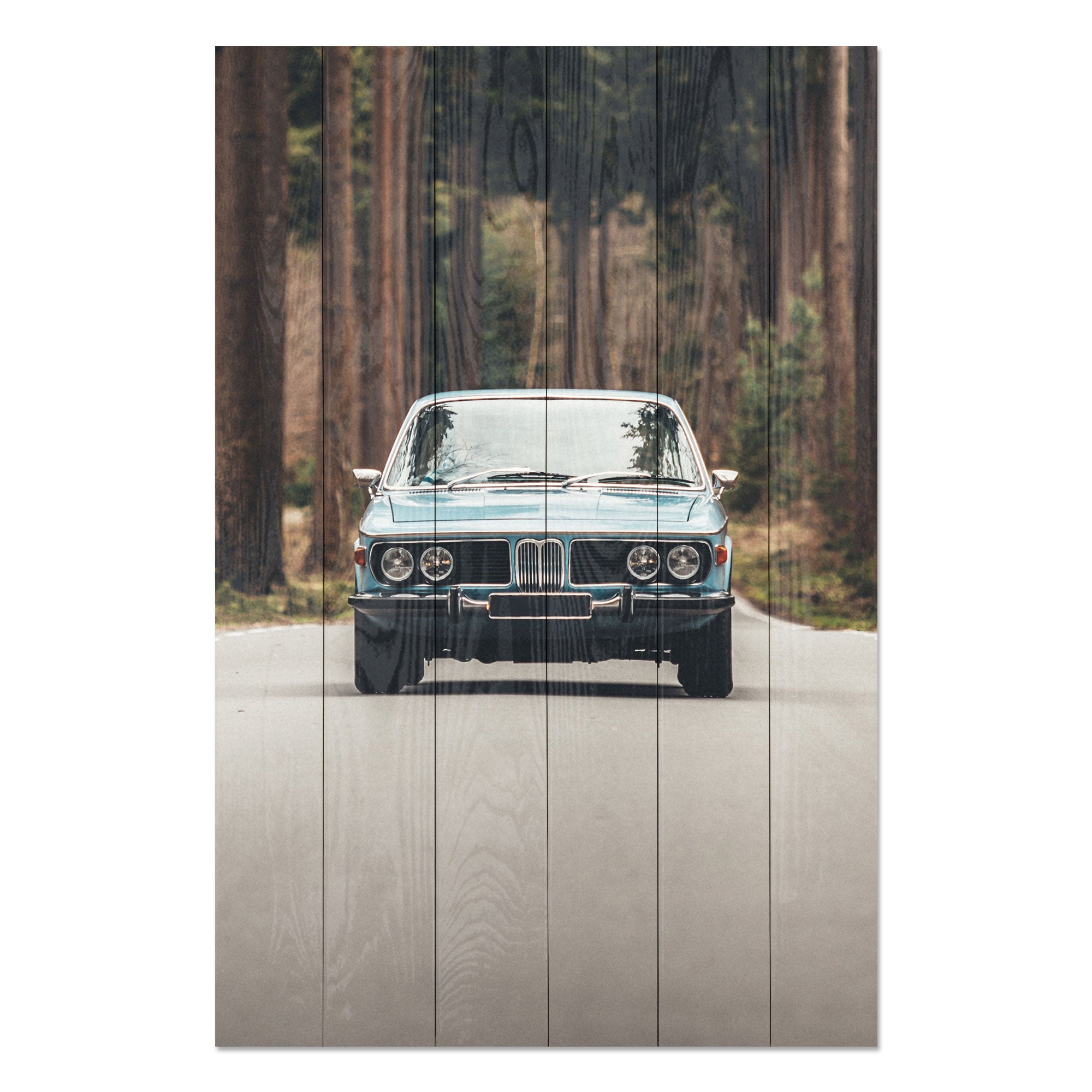 Bild Wood Abenteuer erwartet-50x70 cm