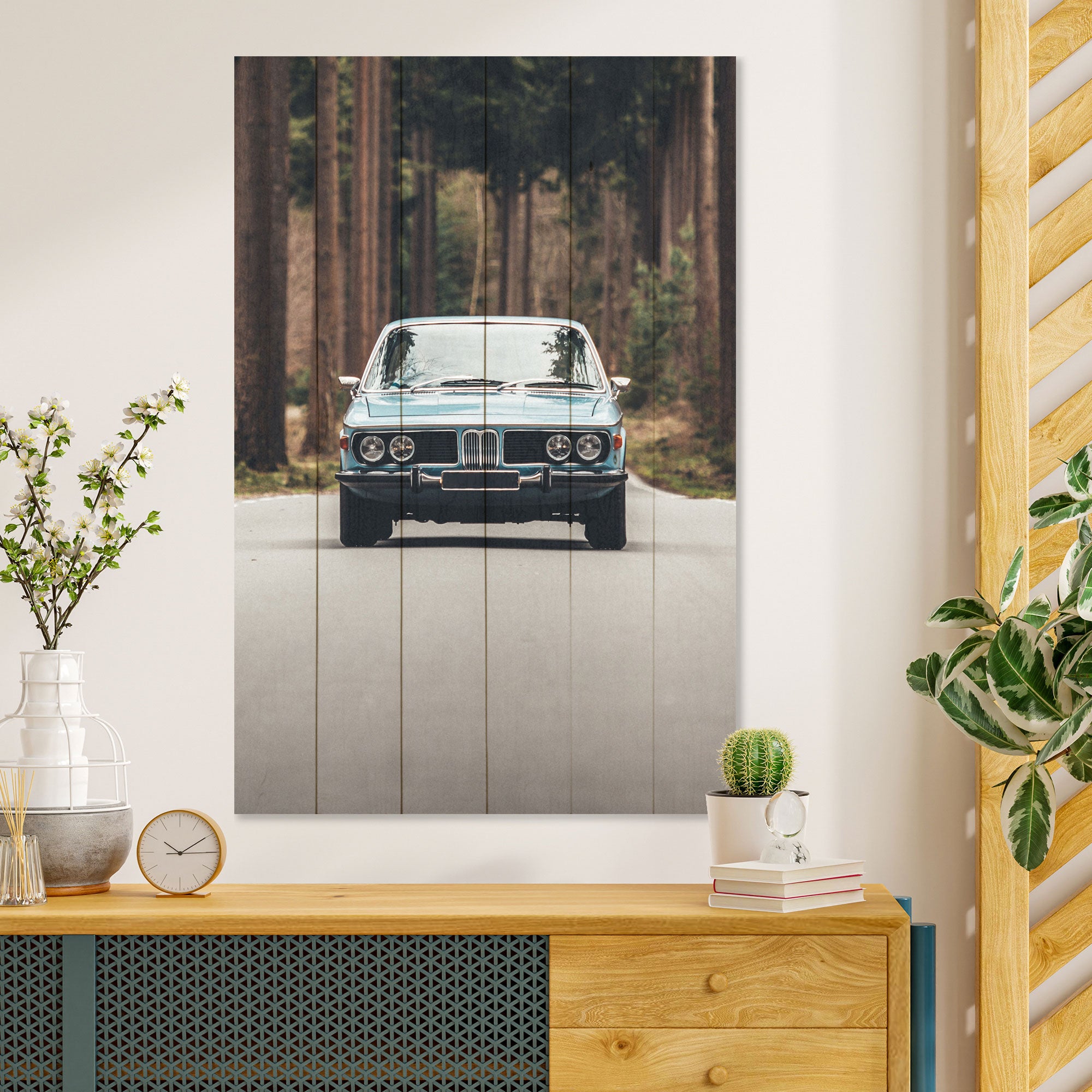 Bild Wood Abenteuer erwartet-50x70 cm