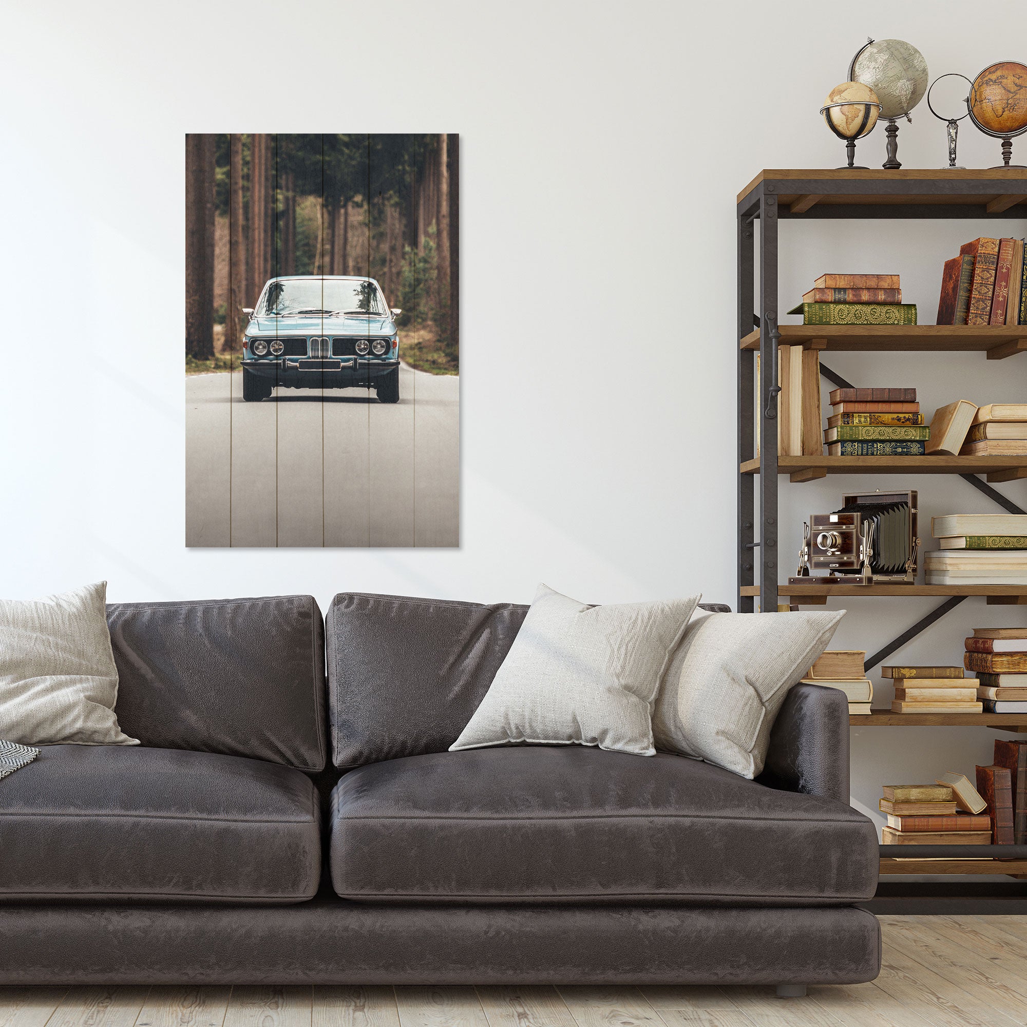 Bild Wood Abenteuer erwartet-50x70 cm
