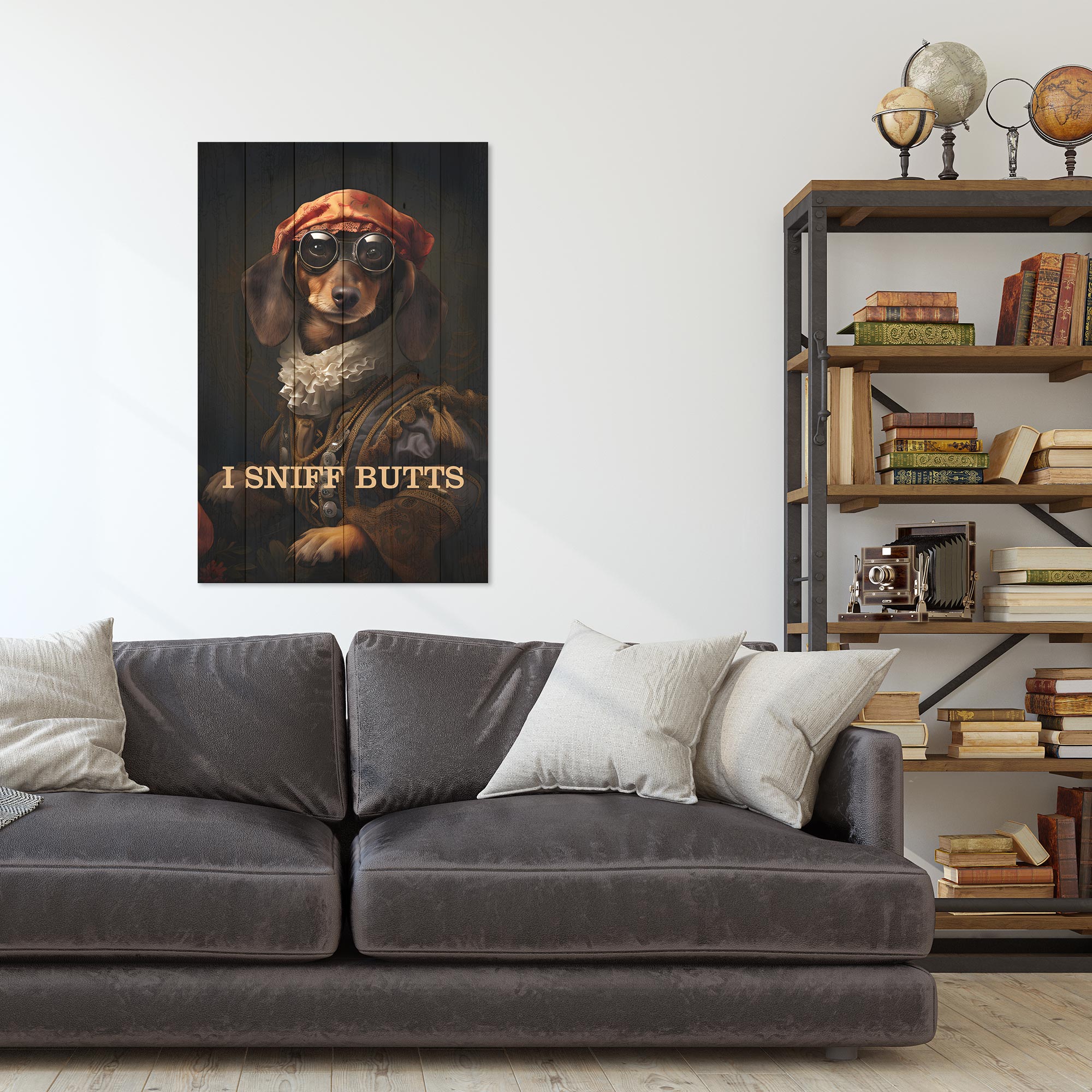 Obraz Wood I sniff butts-40x60 cm