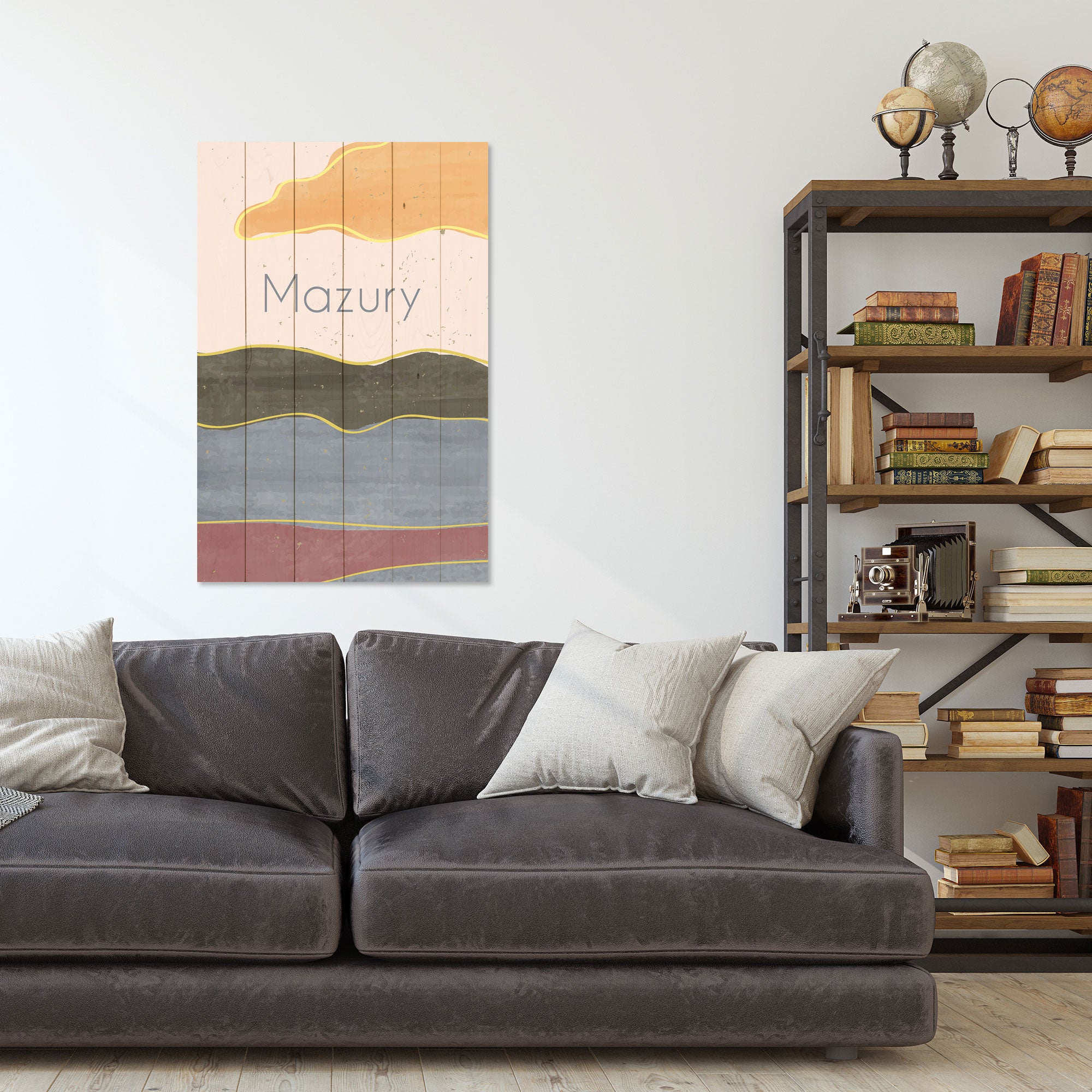 Obraz Wood Mazury-40x60 cm
