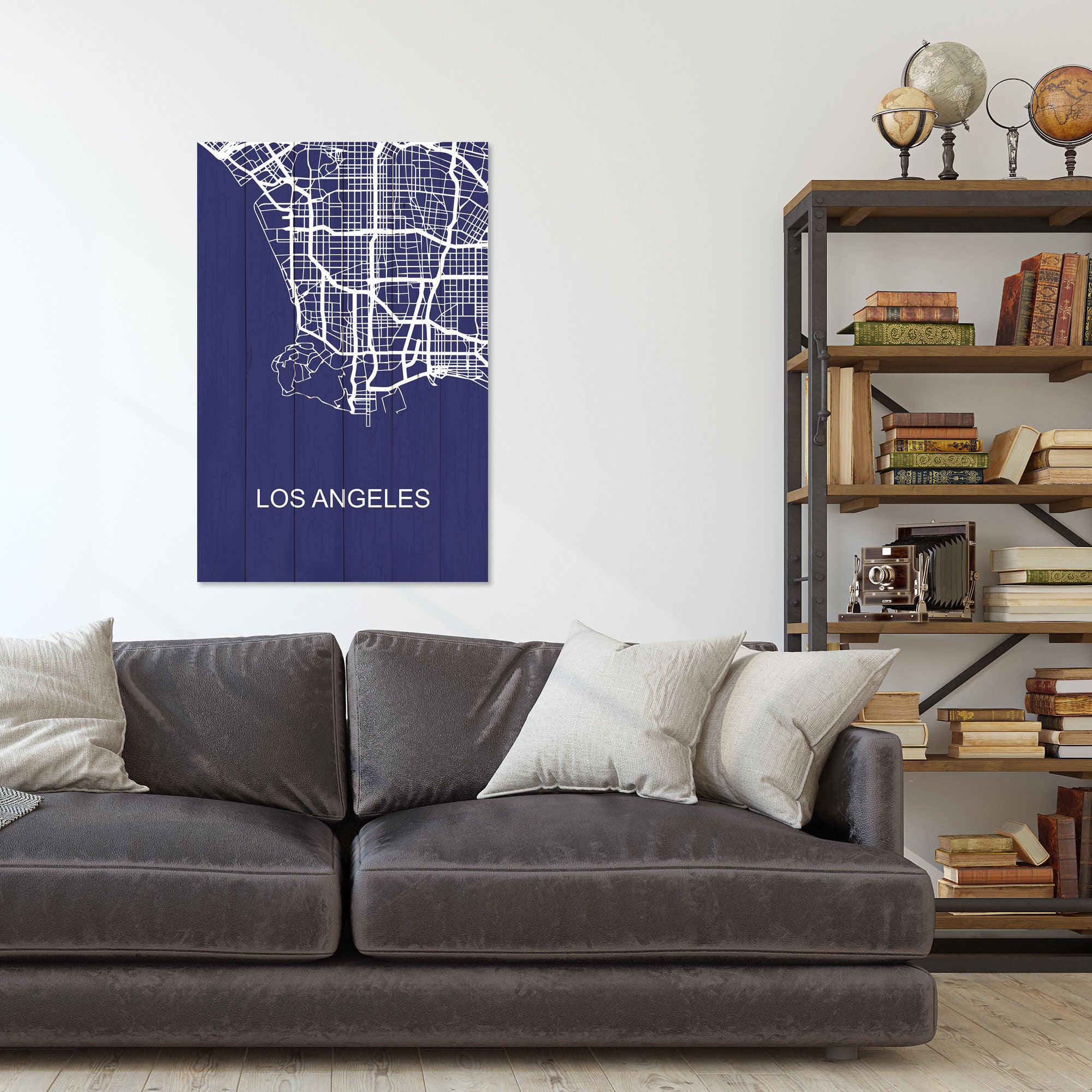 Obraz Dřevěné Los Angeles-40x60 cm
