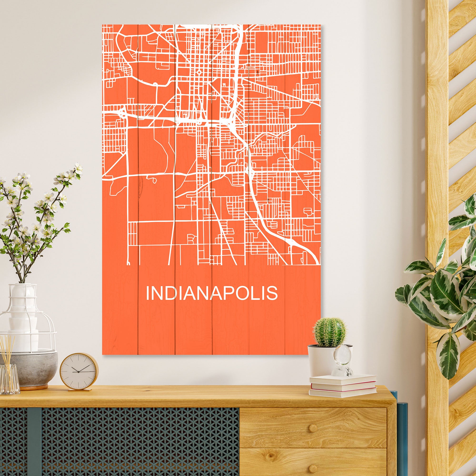 Obraz Wood Indianapolis-30x40 cm