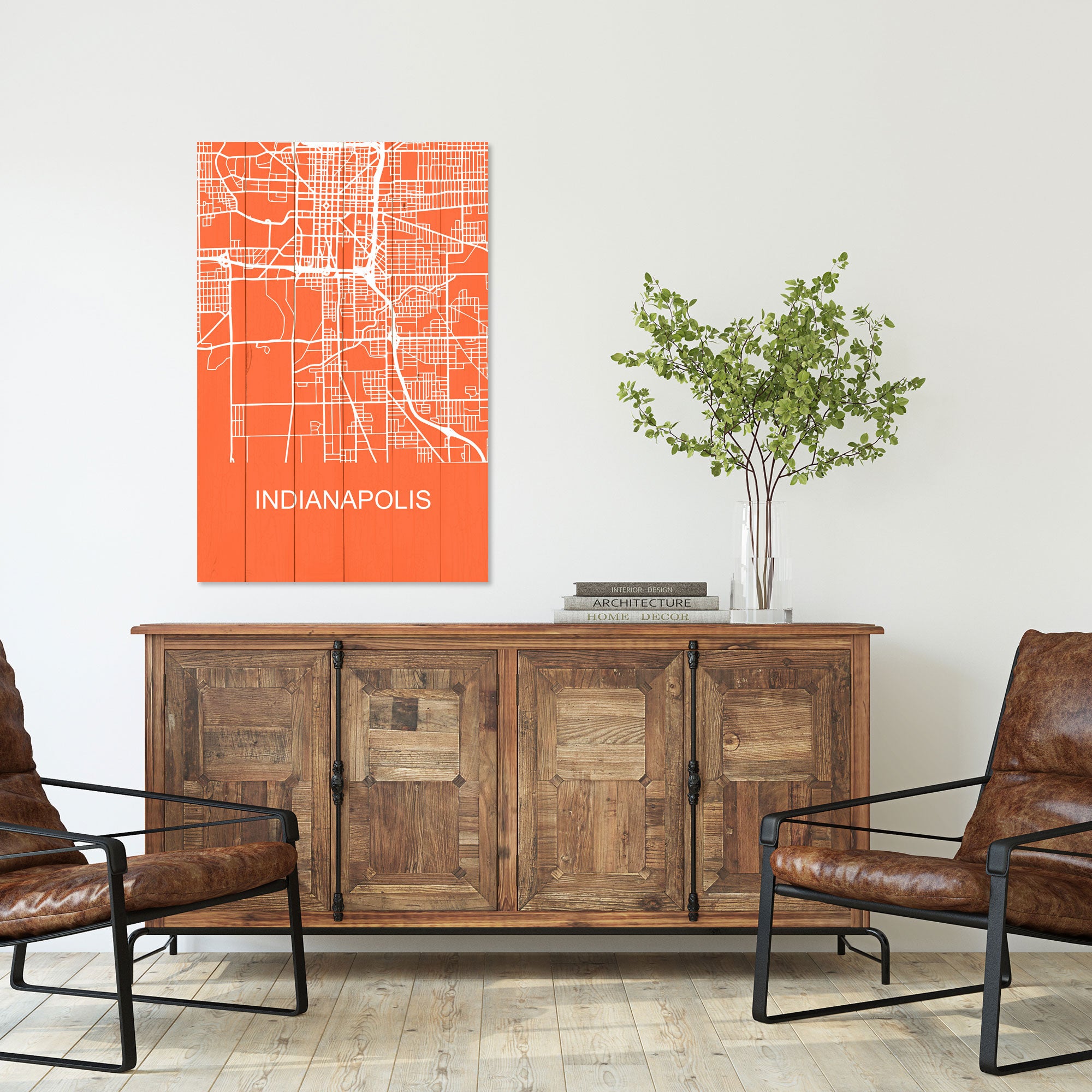 Obraz Wood Indianapolis-30x40 cm