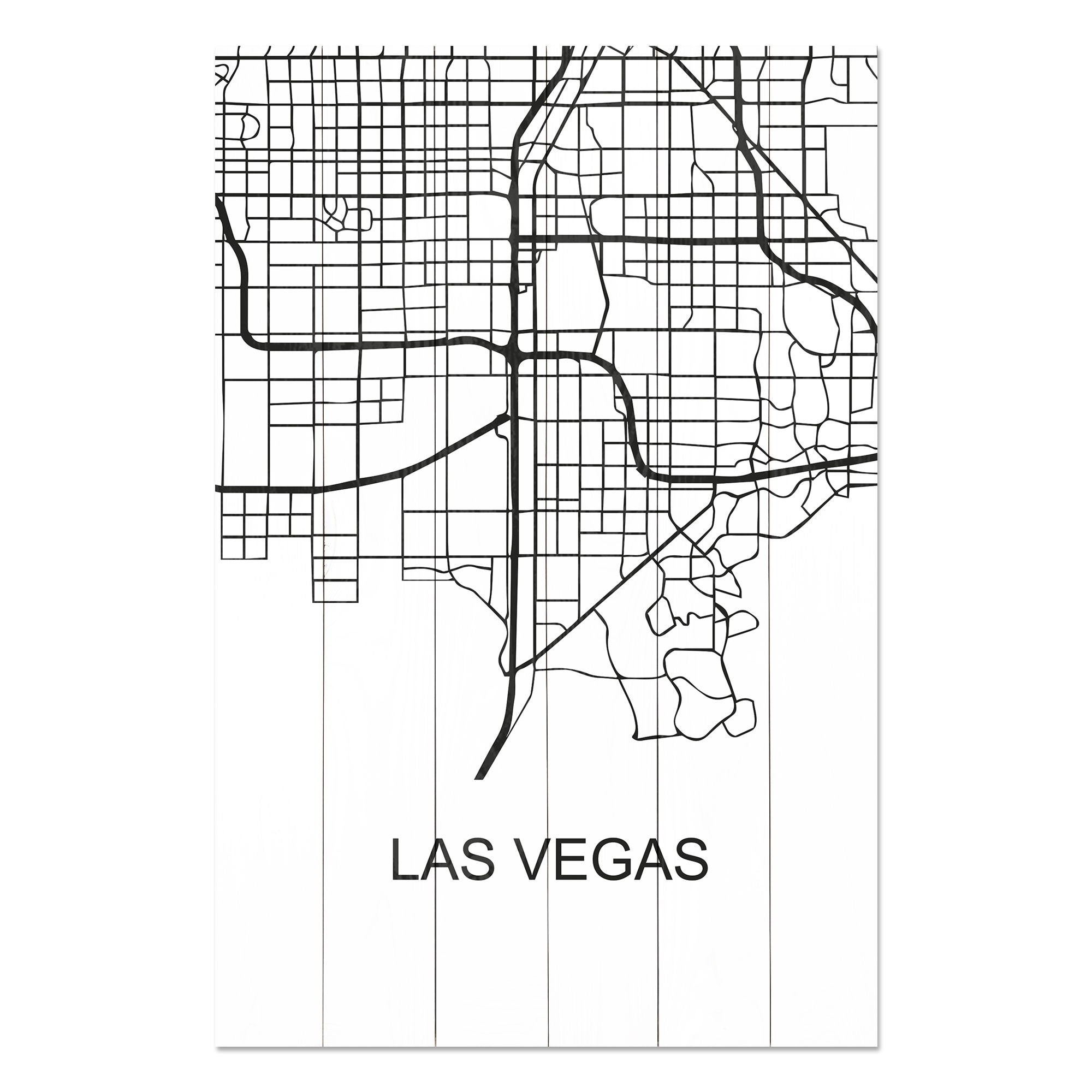 Obraz Wood Las Vegas-40x60 cm