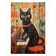 Bild Wood Lass mich an deinen Nerven spielen-50x70 cm