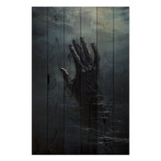 Obraz Wood Hand Dark Water-40x60 cm