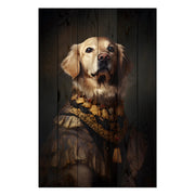 Obraz Wood Golden Retriver-20x30 cm