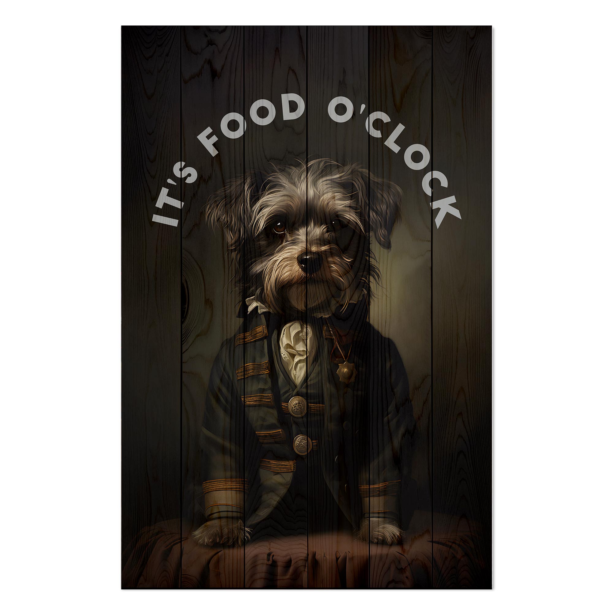 Obraz Wood Food O'clock-40x60 cm