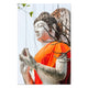 Obraz Wood Buddha Statue-50x70 cm