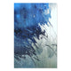 Obraz Wood Blue Art Abstract-60x90 cm