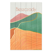Bild Wood Bieszczady-30x40 cm